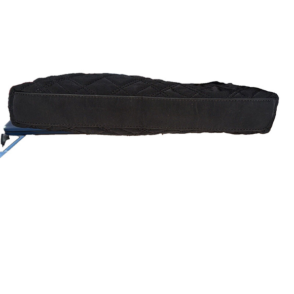 Vera Bradley Black Microfiber Clutch With Zebra Print - Picture 7 of 9